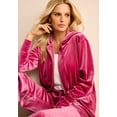thumbnail image 3 of Roaman's Women's Plus Size Velour Hoodie And Jogger Set, 3 of 4
