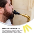 thumbnail image 1 of FONWILYO 3 Pcs Anches de Saxophone Ténor Kaki en Résine pour Performance, 1 of 8
