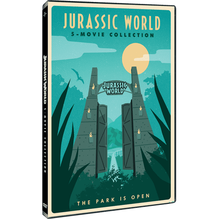 Jurassic World 5-Movie Collection (DVD + Postcard) (DVD)