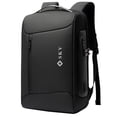 thumbnail image 1 of Mochila Ejecutiva Lulumm Antirrobo Equipada Resistente para Hombre y Mujer, Porta Laptop de 18 pulgadas con Puerto USB y Micro USB, Mochila de Viaje Impermeable de 25L y Cerradura de Combinación, 1 of 7