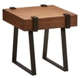 thumbnail image 1 of International Caravan Hamburg Wood End Table in Canyon Oak, 1 of 3