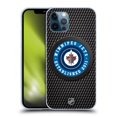 thumbnail image 1 of Head Case Designs Officially Licensed NHL Winnipeg Jets Puck Texture Soft Gel Case Compatible with Apple iPhone 12 / iPhone 12 Pro, 1 of 7