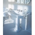thumbnail image 2 of Duravit 078550-1Hole 1930 Series 14" Ceramic Vanity Top - White / Glazed Underside, 2 of 2