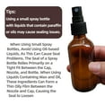thumbnail image 4 of Botellas pulverizadoras Zkupanx de vidrio ámbar de 60 ml, niebla fina, paquete de 4, 4 of 7