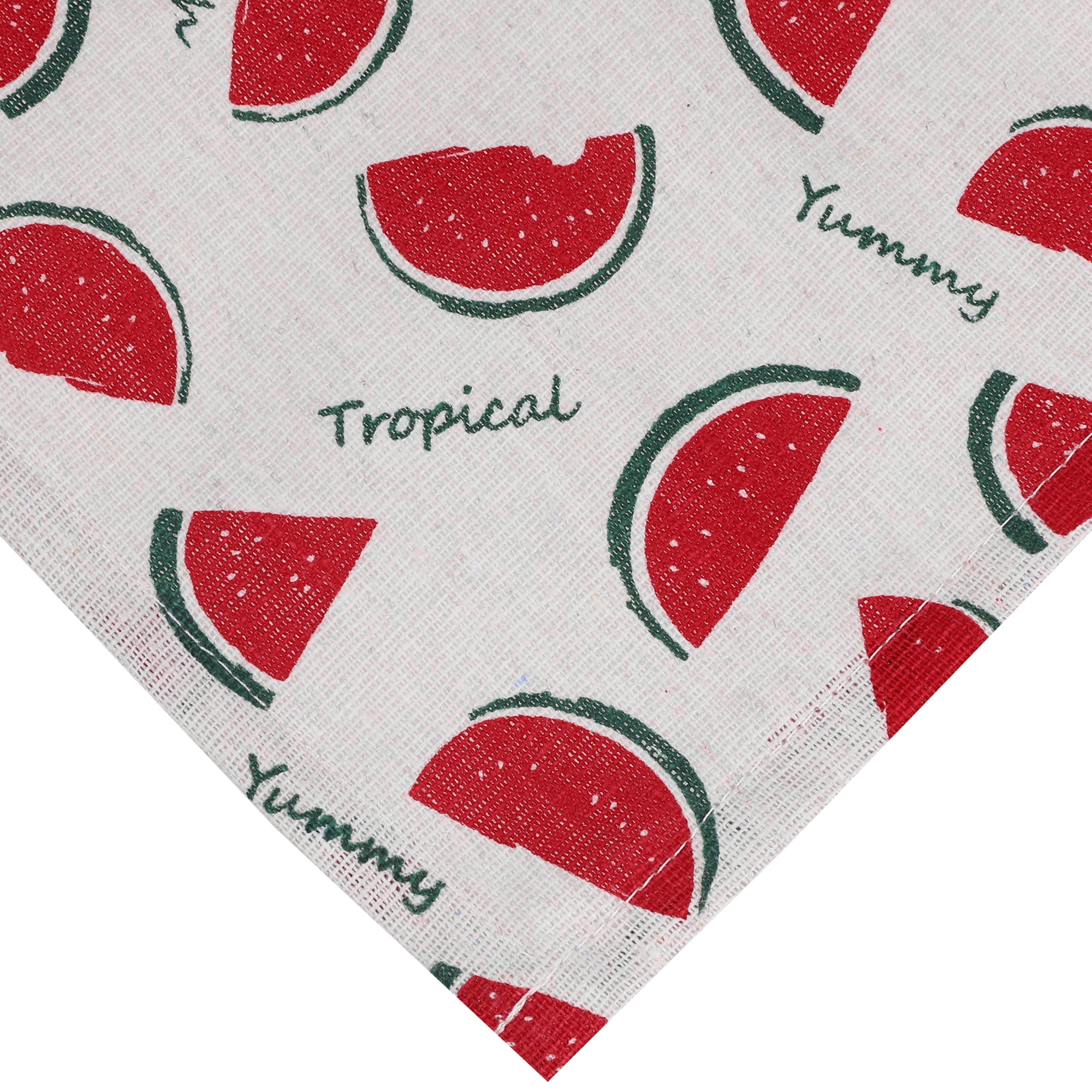 Unique Bargains Rectangle Wrinkle Resistant Washable Polyester Tablecloth Watermelon 55x71 Inch