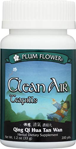 Plum Flower Chinese Tea, Clean Air, 200 Count