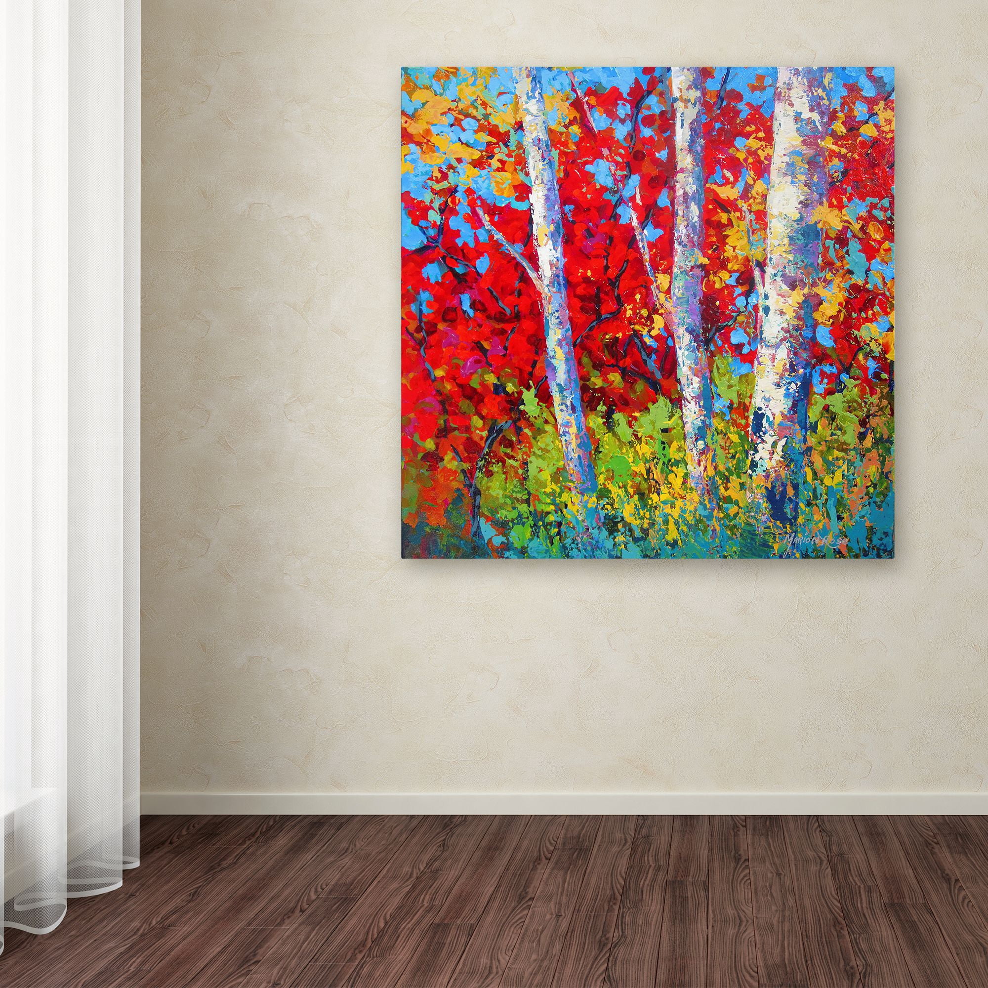 Trademark Fine Art 'Pause' Canvas Art by Marion Rose