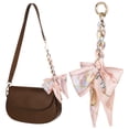 thumbnail image 1 of Shisuyan Bag Extension Chain Bow Handbag Chain Extender Decorative Purse Chain Strap Extender Aesthetic Shoulder Bag Strap Extender, 1 of 9