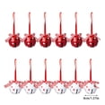thumbnail image 5 of BQBQERT 12 Pcs Large Christmas Pendant Set Christmas Bells Craft Metal, 5 of 9