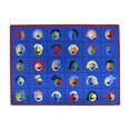thumbnail image 2 of Kid Essentials - Early Childhood Faces & Places, 5'4" x 7'8", Multicolored, 2 of 2