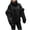 #0290-Black, variant on Womens Knit Sweaters Turtleneck Long Sleeve Chunky Cable Thick Knit Tiered Bubble Cuff Oversized Pullover Sweater Loose Fit Warm Winter Womens Tops
