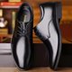 thumbnail image 1 of Zapatos de vestir de negocios informales de primavera y otoño Zapatos de hombre Zapatos con aumento de altura interior, 1 of 4