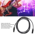 thumbnail image 4 of 10ft XLR Cable HiFi Stereo Audio Connection Microphone Cable with Metal Buckle Clear Stereo for Instruments Microphones, 4 of 8