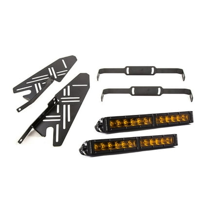 For 2017-19 Ford Raptor SS Fog Kit 12.0" Amber Driving Diode Dynamics DD6218