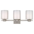 thumbnail image 1 of Design House 556159 Indoor 3-Light Vanity Fixture, Satin Nickel, 1 of 1