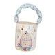 thumbnail image 4 of Bolso tipo cubo para guardar cosas, elegante bolso de mano con broche de presión para viajar, regalo de cumpleaños Patrón de pastel, 4 of 9