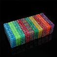 thumbnail image 5 of Dados de 16 mm Dados de cristal Dados de colores transparentes Dados de barra de color de puntos transparentes, 5 of 5