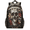 Bronze, variant on Spring Wildflowers Backpack, Large Ladybugs Daisies Travel Laptop Backpack Men Women Work Business Computer Casual Daypack Rucksack, 18 Inch