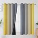 thumbnail image 1 of Cortinas Estelar Textiler Ombre Gris Amarillo Blackout 132x160 cm, 1 of 9
