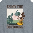 thumbnail image 3 of Disney - Enjoy The Outdoors Mickey - Women's Racerback Tank Top, 3 of 5