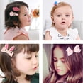 thumbnail image 4 of 18PCS Hair Accessories, Cute Kids Hair Accessories Set, Hair Clips, Hair Ties, Claw Clips, Bow Elastic Hair Bands With Organizer and Gift Box for Girls Baby Teenage Use(Navy Blue), 4 of 8