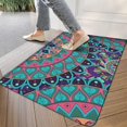 thumbnail image 3 of Stylish Non-Slip Door Mat with Moroccan Trellis Design - 30x17 Inch Area Rug Door Mat Door Mat perfect for Indoor Entrance, Bedroom, Kitchen & Bathroom, 3 of 6