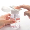 thumbnail image 1 of OUNONA 4Pcs Travel Friendly Plastic Refillable Pump Bottle for Makeup Remover 200ml, 1 of 8