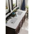thumbnail image 4 of James Martin Vanities 60" Burnished Mahogany Double Vanity w/ 3 CM Eternal Jasmine Pearl Quartz Top, 4 of 5