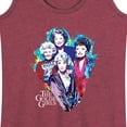 thumbnail image 3 of Golden Girls - Paint Splatter Group - Women's Racerback Tank Top, 3 of 5