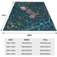 thumbnail image 3 of Yibo for Monkey Throw Blanket Soft Flannel Cute Monkey Blanket for Couch Bed Sofa Home Holiday Decor Adult Boys Women Men for Gifts, 3 of 7