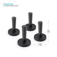 thumbnail image 4 of EHDIS Vinyl Wrap Magnets for Cars Wrap Black Magnet Holder Window Tint Tool for Sign Vinyl, Car Wrapping & Crafts Sign Making Car Wrap Magnets-Pack of 4, 4 of 4
