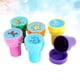 thumbnail image 5 of EeaseMX 6 sellos de plástico con forma de animales marinos y oceánicos, mini sellos para niños, premios escolares, accesorios de aprendizaje, regalo de cumpleaños y fiesta., 5 of 7