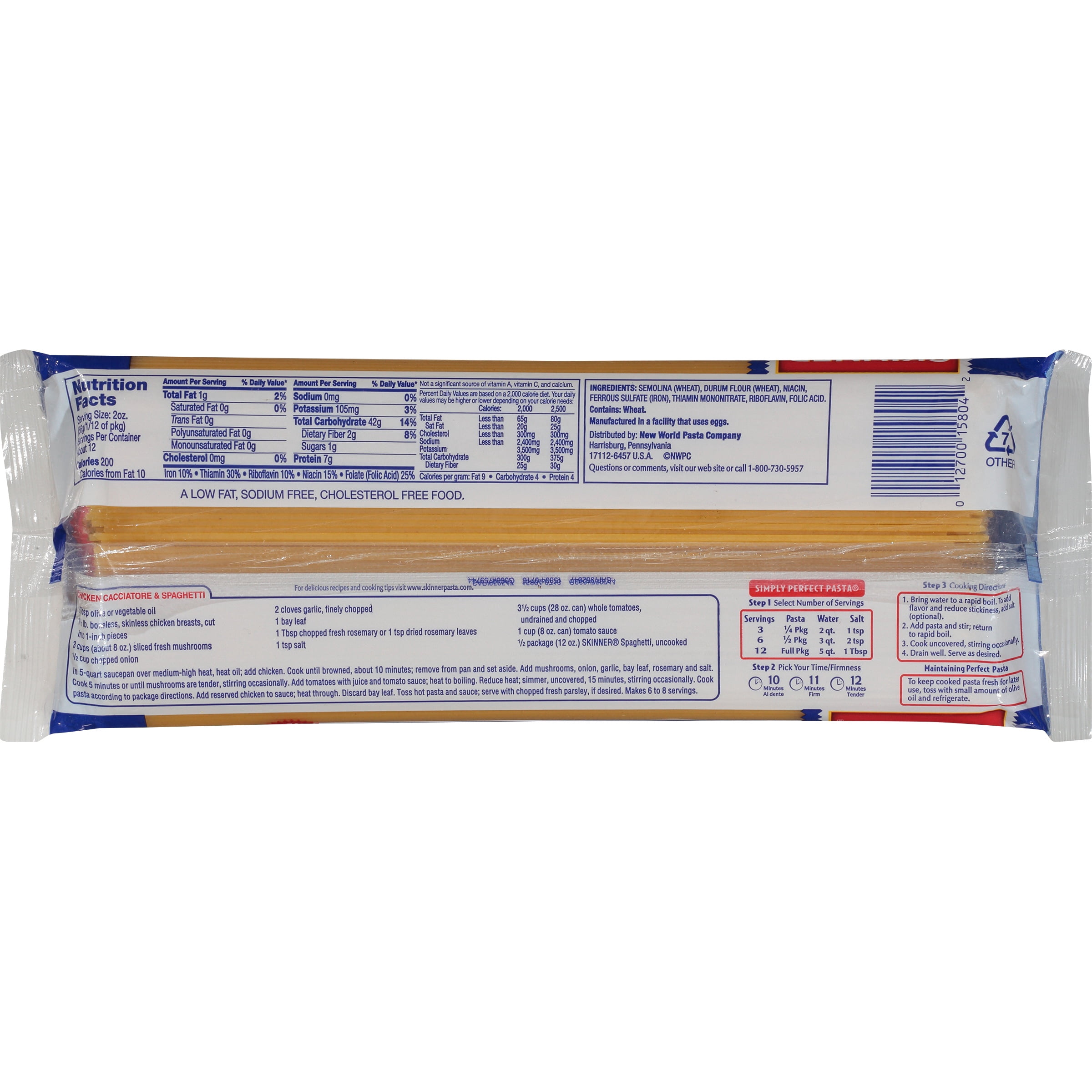 (3 pack) Skinner 24 oz Spaghetti Pasta