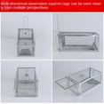 thumbnail image 4 of Chipmunk, Squirrel Trap Cages, Rat Trap That Works 2 Pack, Humane Mouse Trap for Home | Catch and Release | Reusable and Durable | No Kill Animal Trap | for Inside Home and Outdoor Use, 4 of 7