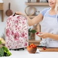thumbnail image 3 of HELLHERO Roses Pattern Protective Case for Kitchen Home AntiSlip, Foldable Dust prevent 15.94"H x 9.45"L x 7.28"W, 3 of 6