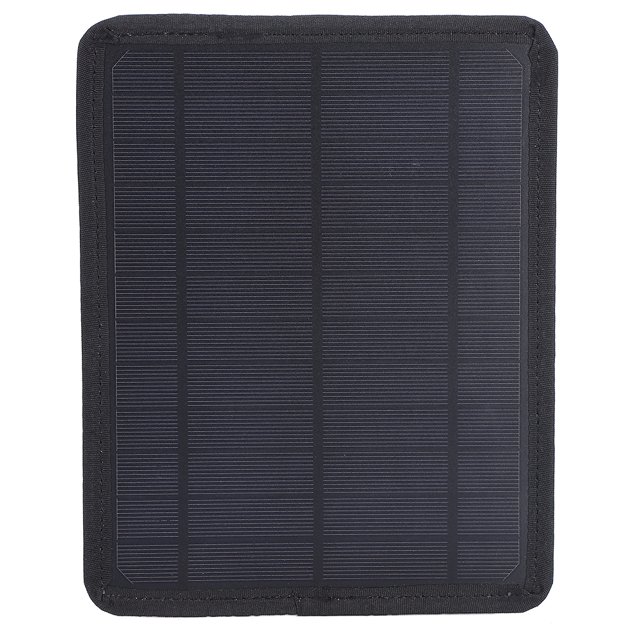Módulo de cargador de placa de carga de energía solar monocristalina portátil de 5,5 W y 6 V para viajes al aire libre