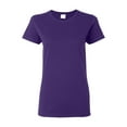 thumbnail image 2 of Gildan - Heavy Cotton Womenâ€™s T-Shirt - 5000L - Purple - Size: XL, 2 of 3