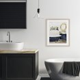 thumbnail image 3 of Stupell Industries Southwestern Blue Tub Bathroom Scene Birch Framed Print Under Glass, 17 x 21, by Kim Allen, 3 of 7