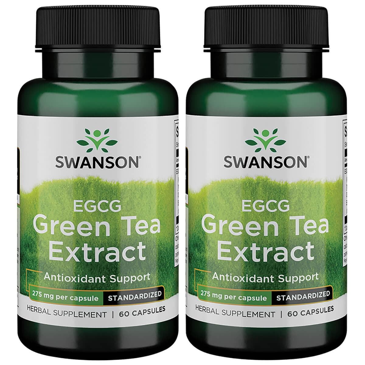 Where Can I Buy Green Tea Extract Swanson Egcg Green Tea Extract - Standardized 275 mg 60 Caps 2 Pack