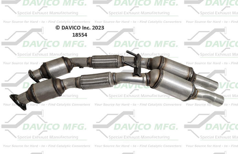 Davico Mfg 18554 Direct-Fit Catalytic Converter