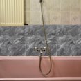 thumbnail image 4 of Minkissy 10Pcs Grey PVC Wall Tiles Easy Installation Scratch-Resistant Self-Adhesive for Kitchen Living Room Bedroom, 4 of 6