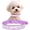 Purple, variant on Mumup Dog Collar for Female Dogs, Diamond Puppy Collar with Bow, Rhinestone Crystal Jeweled Bling Cat Collar for Xs Small Medium Breed Pet Kitten