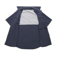 thumbnail image 6 of Safari T Shirt for Men Short Sleeve UPF 50 UV Sun Protection Quick Dry Hiking Fishing Shirts Business Dressy Casual Blouses Going Out Tops 2026 Summer V, 6 of 9