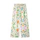 thumbnail image 4 of Conjunto de 2 piezas de moda para mujer, camisas estampadas de un solo pecho y pantalones de cintura alta elástica vintage, conjuntos de pantalones elegantes para mujer, 4 of 5