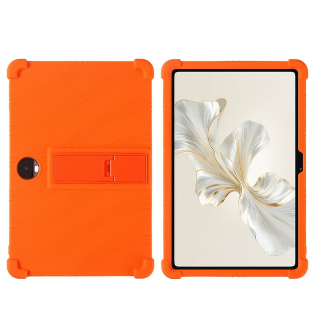 Case For Honor Pad 9 Tablet Safe Shockproof Silicone Stand Cover Orange Honor Pad 9