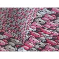 thumbnail image 4 of Ambesonne Cat Quilted Bedspread Set 3 Pcs, Kawaii Doodle Humor, Queen Size, Pink Tan Lilac, 4 of 5