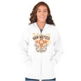 thumbnail image 3 of New Mexico Native Symbolism Zia Flag Zip Up Hoodie Men's Women's Brisco Brands L, 3 of 6