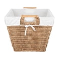 thumbnail image 7 of Better Homes & Gardens Resin Poly Rattan Laundry Basket with Liner, Adult, 7 of 7