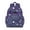 Purple, variant on Ethereal Goth Students Backpack with Astral Moon and Sunburst Star Print, Dark Celestial Art Pattern, Durable and Spacious for and Travel