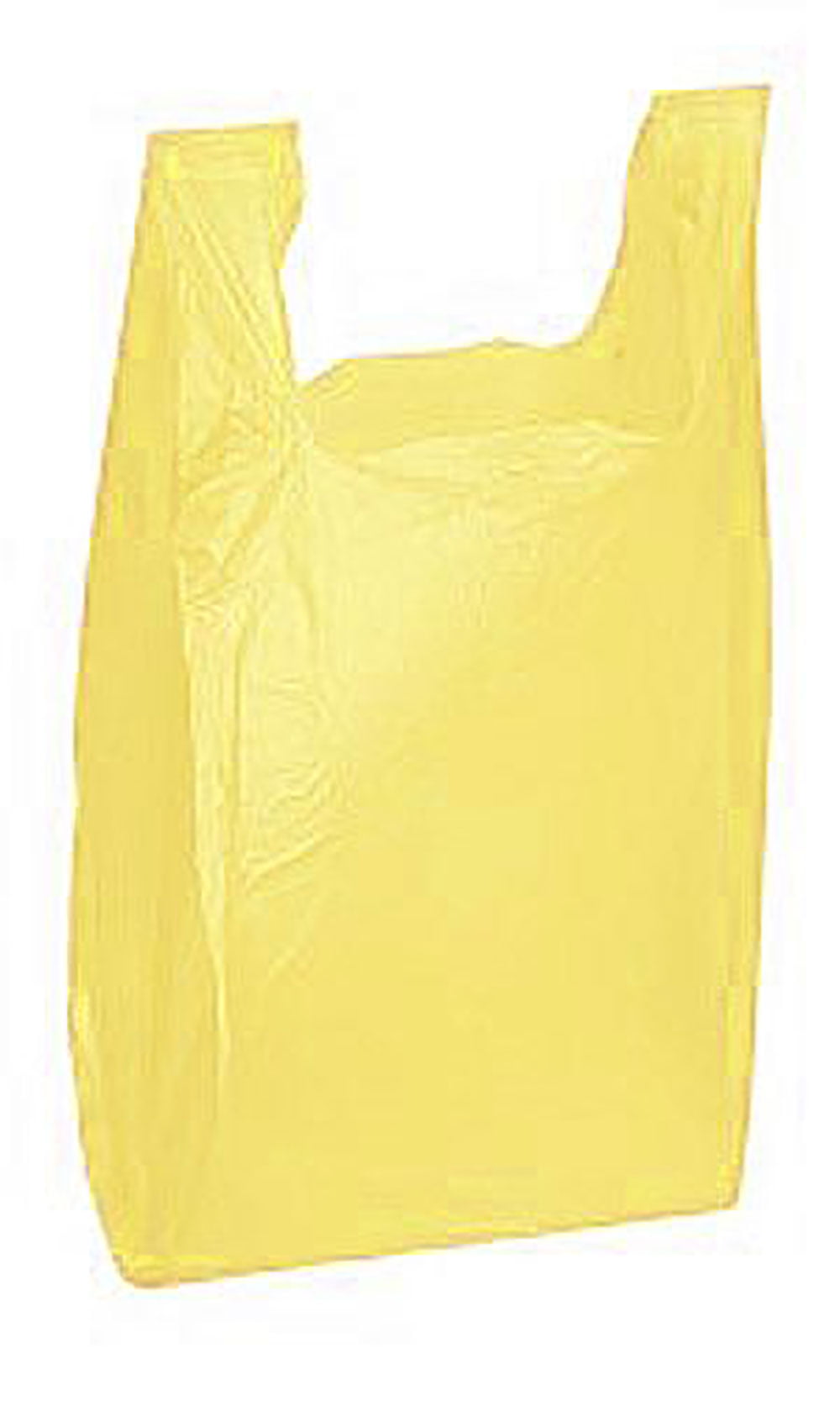 Yellow Plastic T-Shirt Shopping Bags - Case of 1,000 - Walmart.com ...